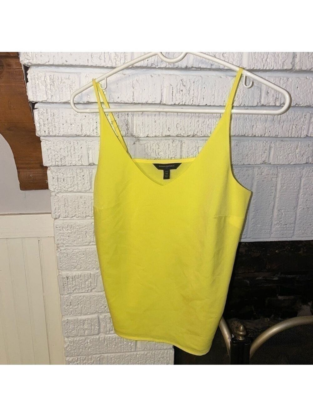 Banana Republic Yellow adjustable strap camisole